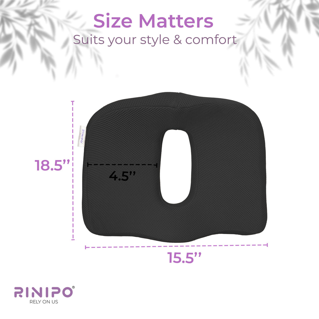 Why Memory Foam Is Perfect for Relief from Tailbone Pain – A Rinipo Comfort Guide