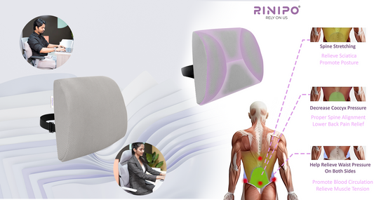 Beat Back Pain Anywhere: The Advantages of Lumbar Memory Foam Pillows