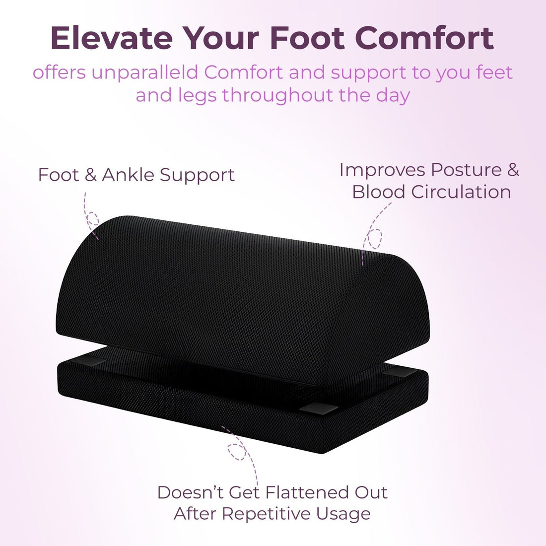 Which Is Better for Support: Memory Foam Footrest Pillow or Conventional Footrests?