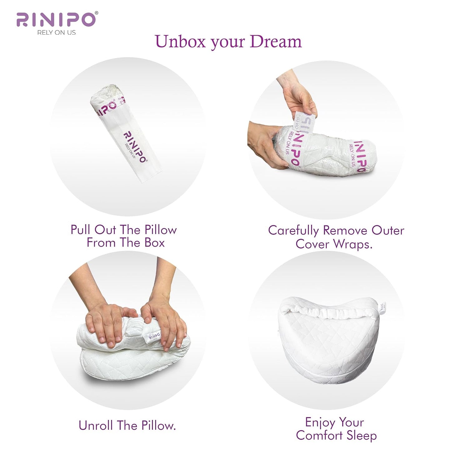Rinipo Knee Support Pillow