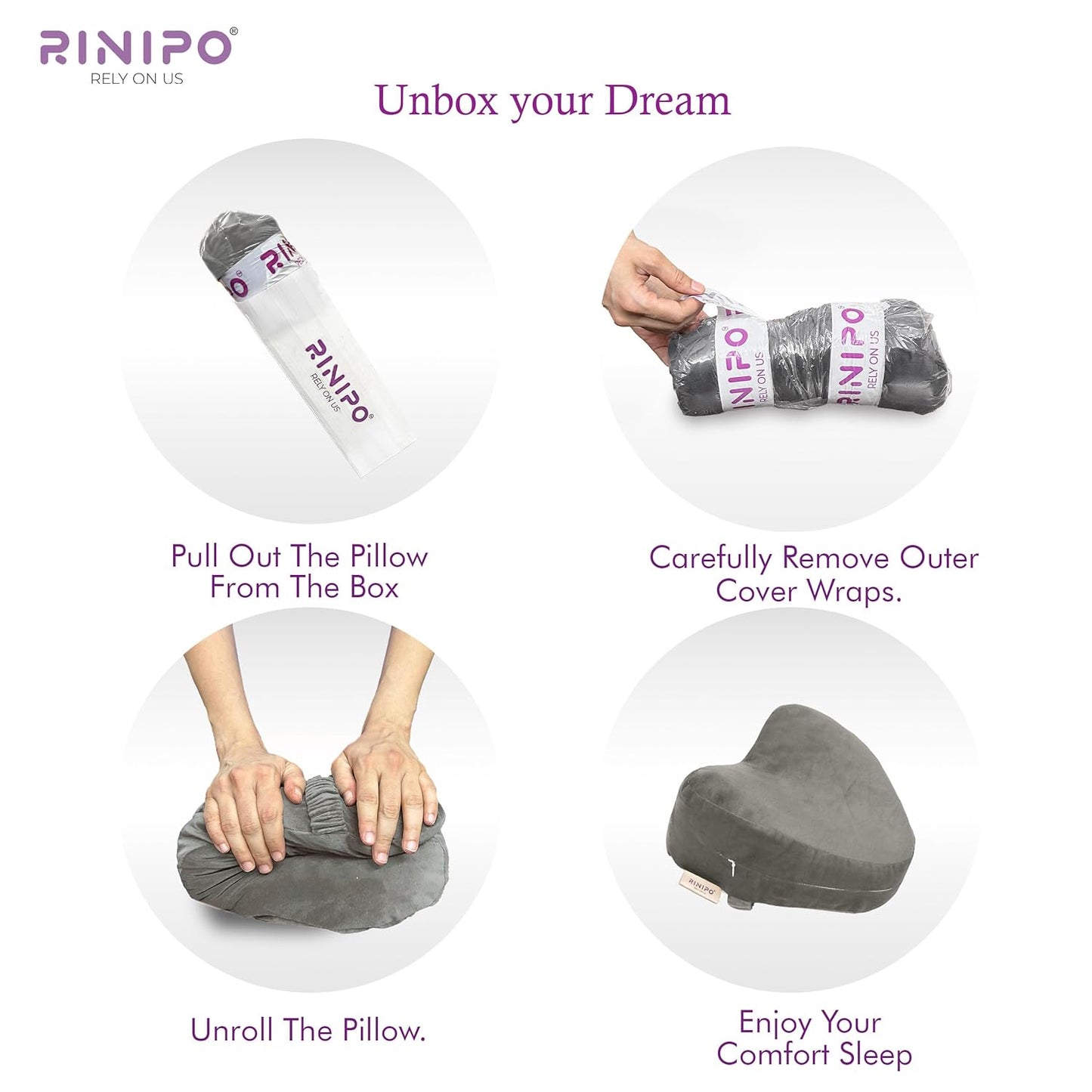 Rinipo Knee Support Pillow