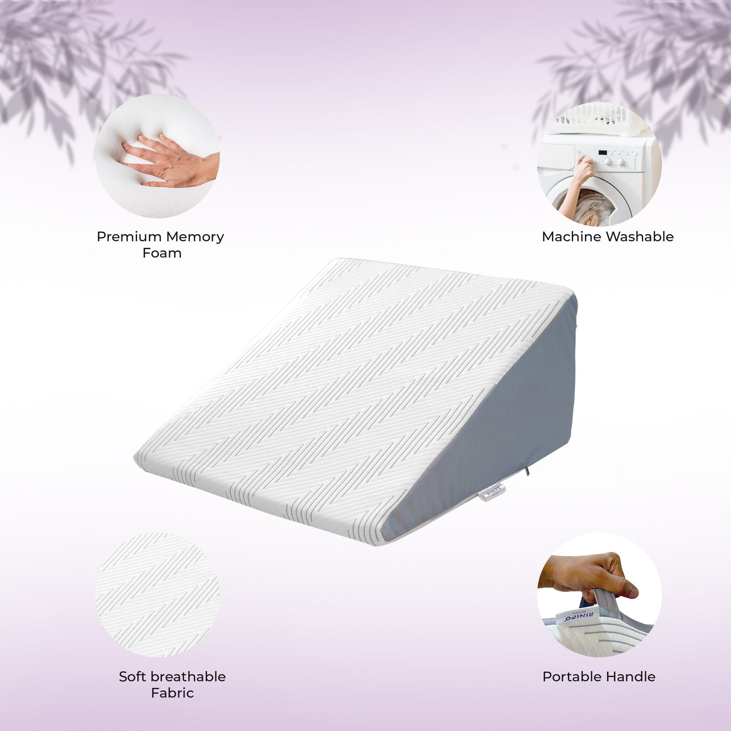 Rinipo Wedge Dual Foam Cushion