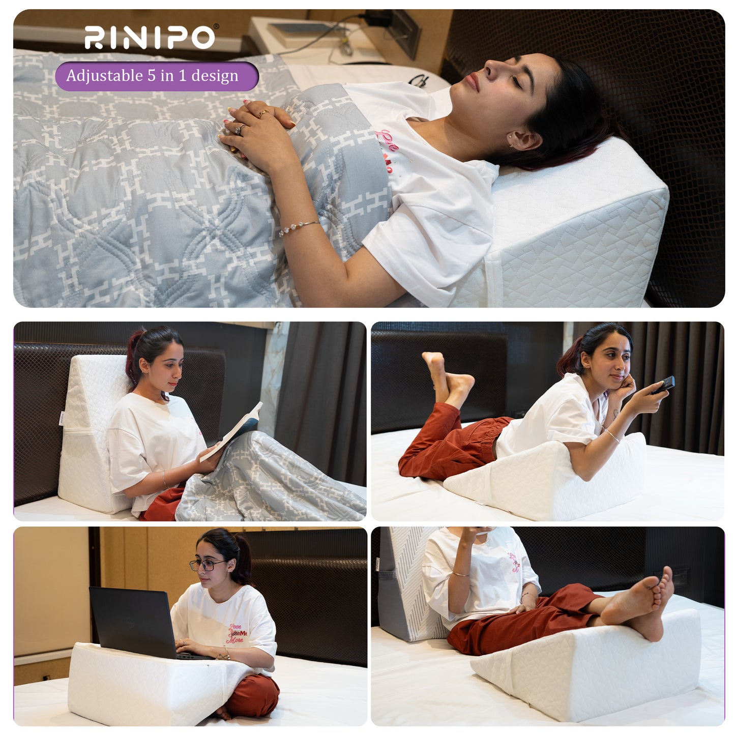 Rinipo Wedge Dual Foam Cushion