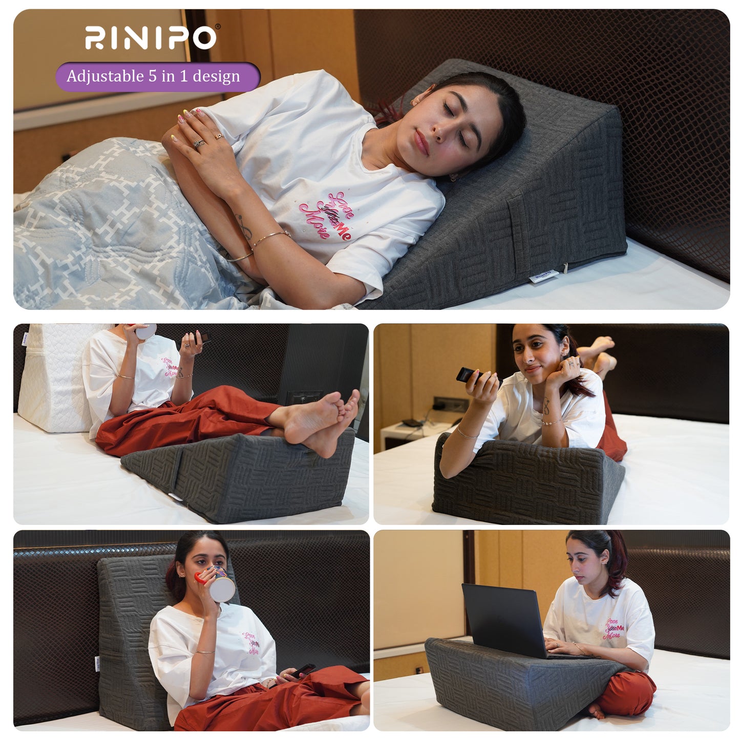 Rinipo Wedge Dual Foam Cushion