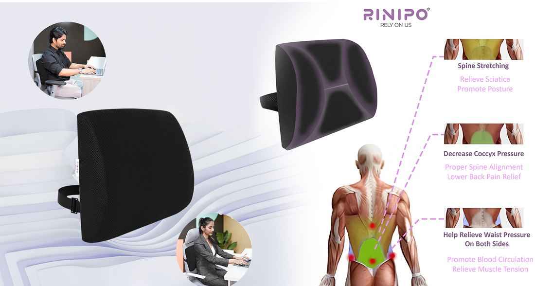 Boost Productivity with Better Posture: The Benefits of Lumbar Support Pillows