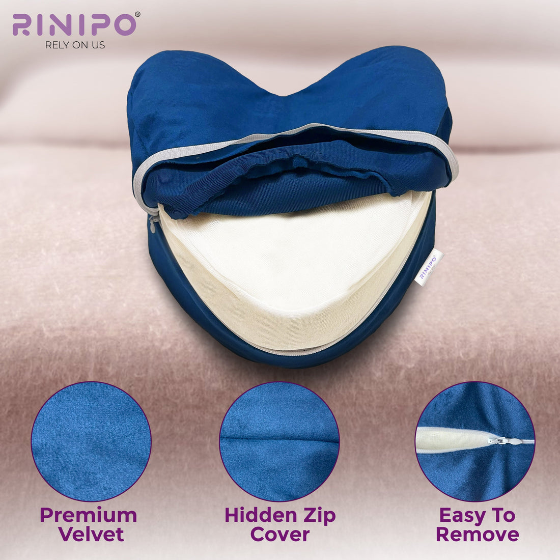 Why a good knee pillow cover matters: Comfort, hygiene, and longevity.