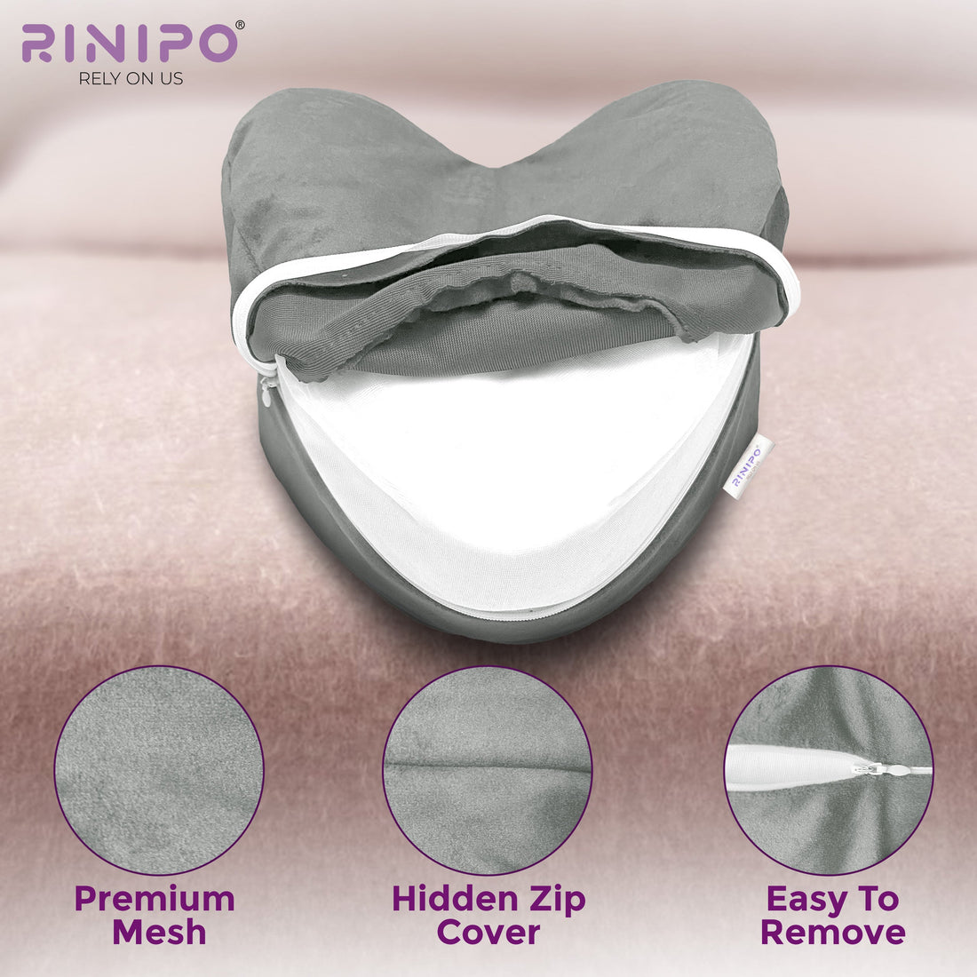 Why a good knee pillow cover matters: Comfort, hygiene, and longevity.