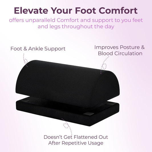 Which Is Better for Support: Memory Foam Footrest Pillow or Conventional Footrests?