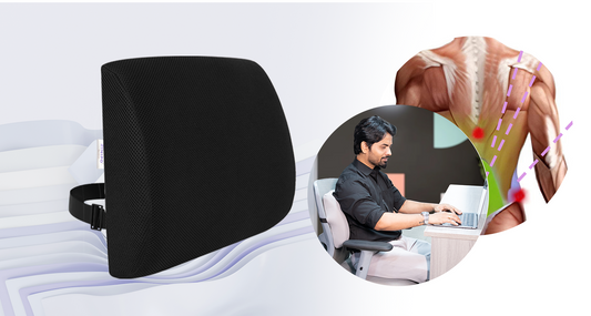 Improve Your Work Performance with Proper Posture: Why Lumbar Support Pillows Matter