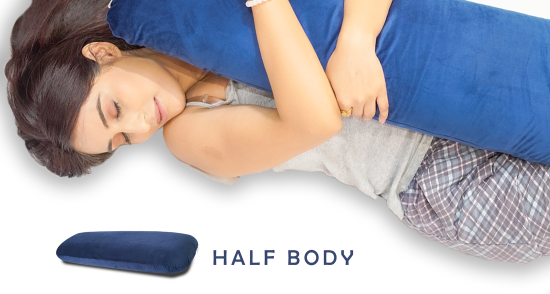 How Half Body Pillows Aid to Support Side Sleepers