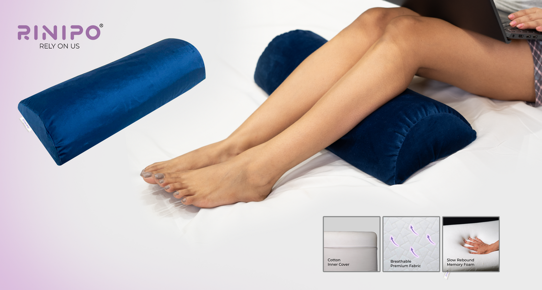 The Half Moon Bolster: Yoga to Sleep Therapy