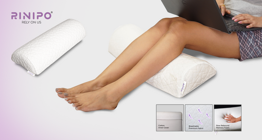 How Leg Support & Elevation Are Helped by Half Moon Bolster Pillows