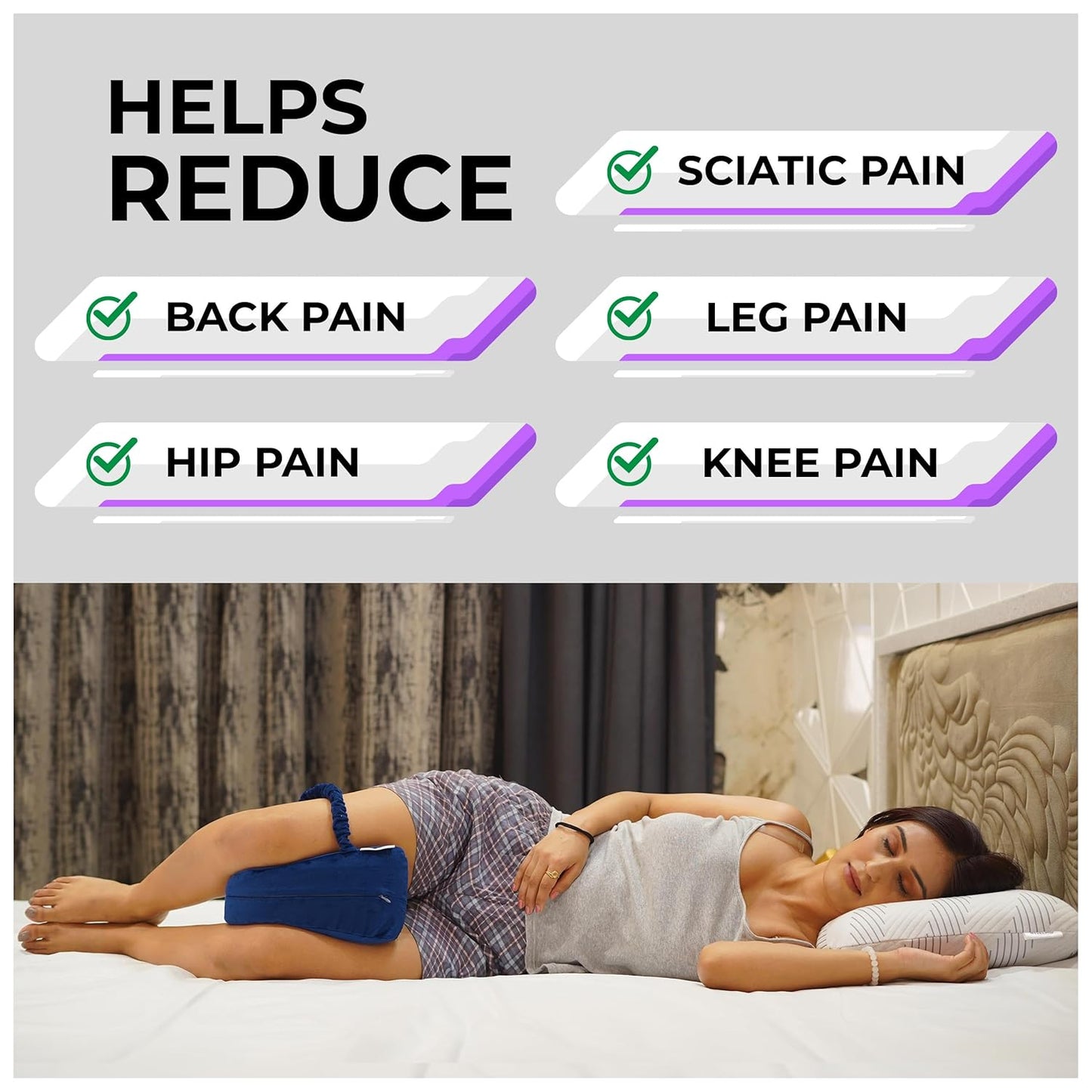 Rinipo Knee Support Pillow
