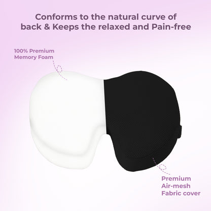 Dual Wing Back Support Pillow