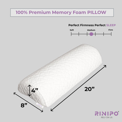 Rinipo Half Moon Bolster Pillow