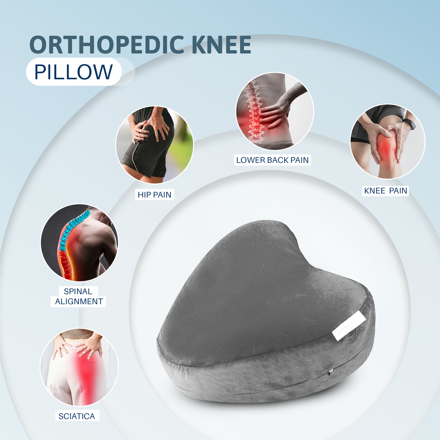 Rinipo Knee Support Pillow