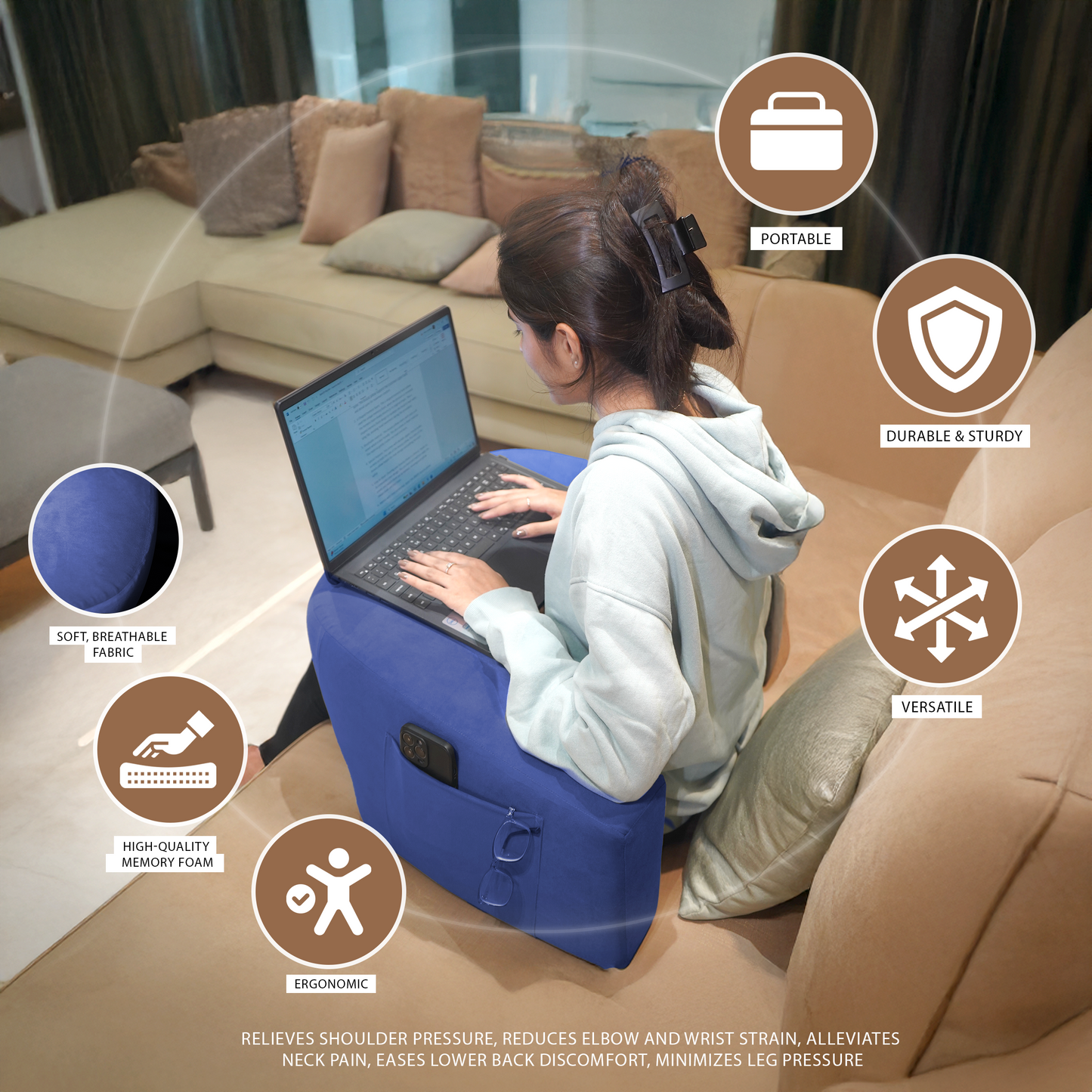 Lap Desk Pillow